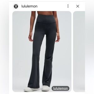 LULULEMON super hire rise flare leggings pants